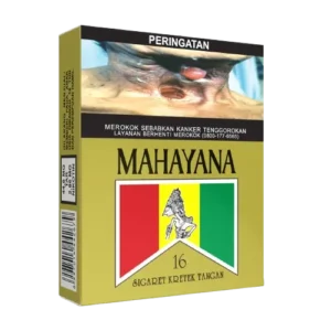 Mahayana 16 Kretek Tangan adalah sigaret kretek tangan dengan karakter rasa yang khas, aroma autentik, dan kualitas yang terjaga. Mengusung identitas wayang sebagai simbol budaya dan karakter kuat, Mahayana menjadi pilihan tepat bagi penikmat kretek tradisional sejati.