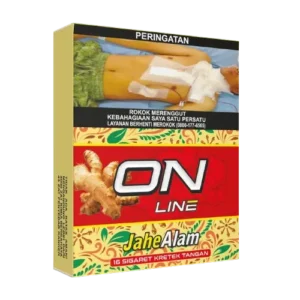 ON LINE JAHE 16 Kretek membawa karakter jahe yang hangat ke dalam pengalaman kretek tangan modern. Rasanya khas, aromanya hangat, dan memberi nuansa tradisional yang kuat.