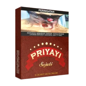 PRIYAYI SEJATI 16 Kretek memperkuat identitas kretek berkelas dengan rasa yang lebih lengkap. Karakter tradisionalnya hadir dalam nuansa halus, matang, dan penuh wibawa.