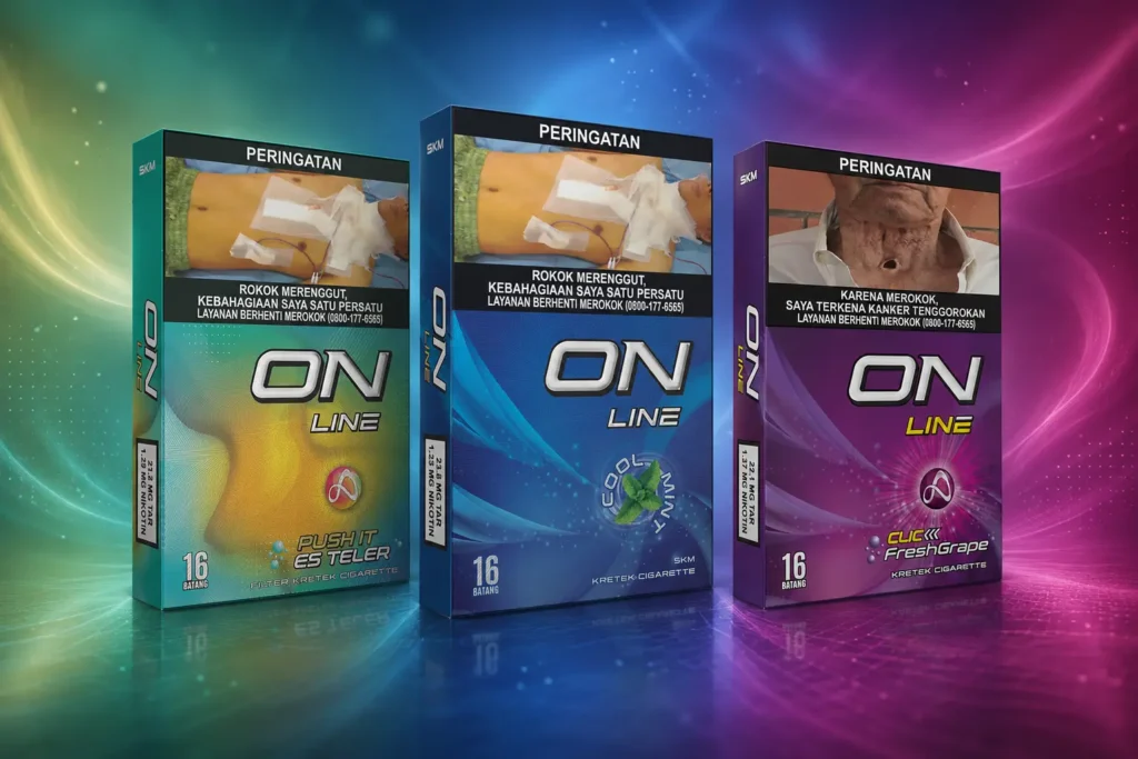 Rokok ON LINE: Rokok Klik yang Modern & Kaya Rasa 1 varian rokok online
