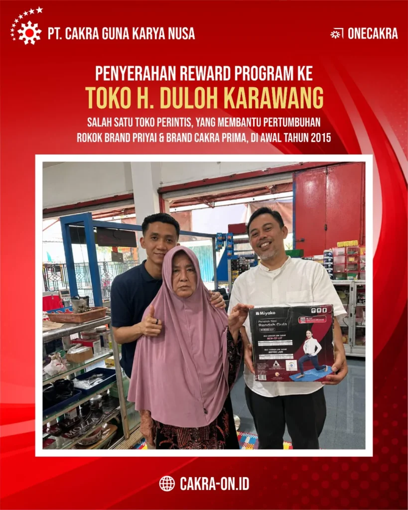 testimoni mitra pt cakra guna karya nusa di karawang
