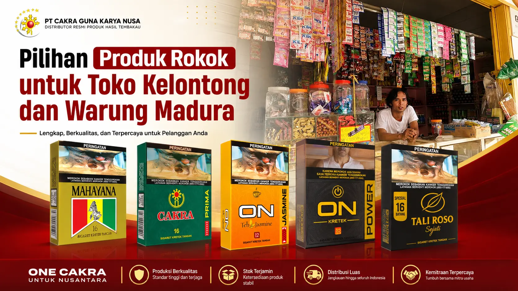 Pilihan Produk Rokok untuk Toko Kelontong dan Warung Madura